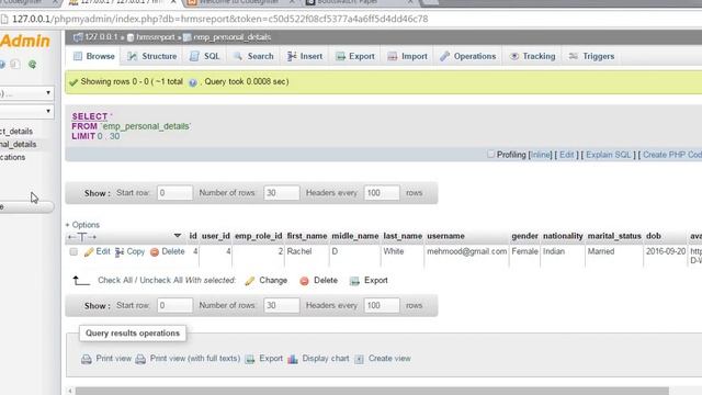 HRMS Advance Reports using PHP Codeigniter - View Employee Personal Details смотреть онлайн