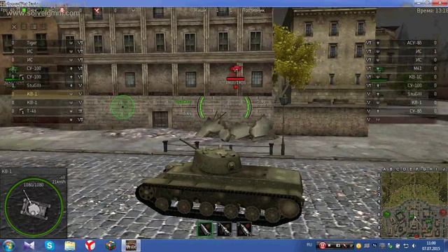 Короткие Стримы Ground War Tanks #4 : Всего тыща!!!!