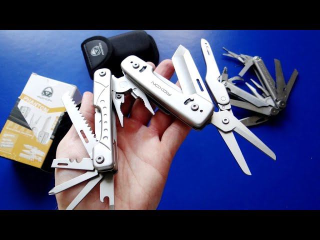 ПЕРВЫЙ Мультитул со СМЕННЫМ КЛИНКОМ! Roxon Phantom S802