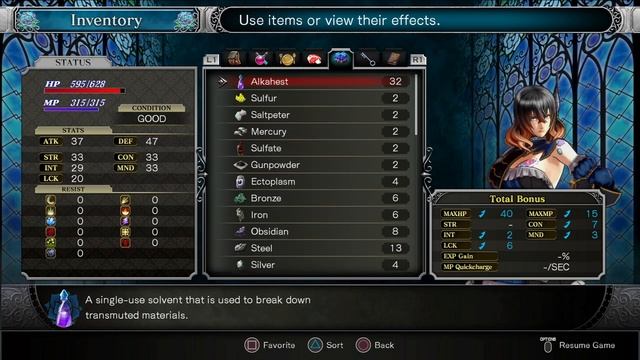 Bloodstained: Ritual of the Night Game Breaking Bug смотреть онлайн