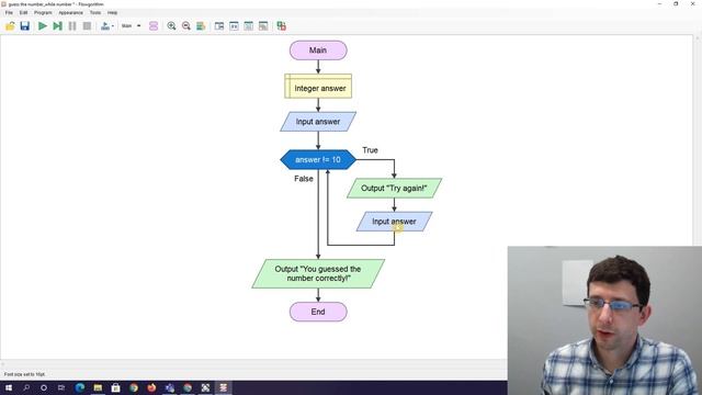 Writing and algorithm using Flowgorithm - Part 3 - While Loops and Do Loops смотреть онлайн
