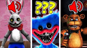 Угадай ИГРУШКУ МОНСТРА по звуку в МАЙНКРАФТ #6 ! ХАГГИ ВАГГИ POPPY PLAYTIME МИСТЕР ХОПС АНИМАТРОНИК