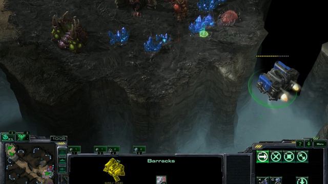 Planetary Fortress Rush vs Zerg - Starcraft 2 HotS смотреть онлайн