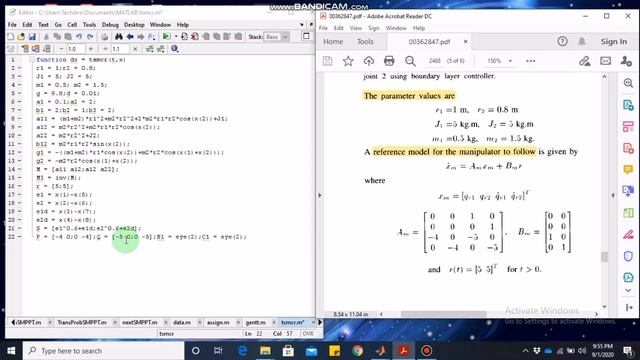 MATLAB Simulation of Terminal Sliding Mode Control for Robotic Manipulator смотреть онлайн