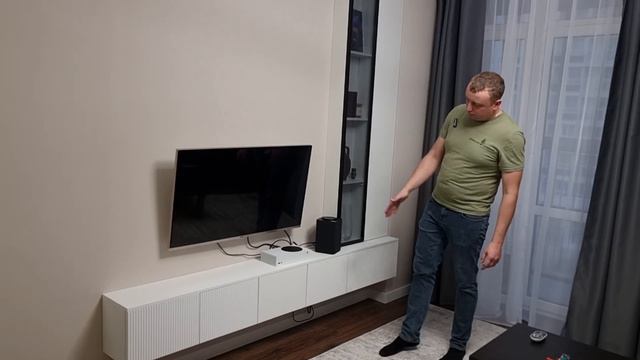 Парящая тумба с подсветкой из ПВХ: магия в каждой детали! смотреть онлайн