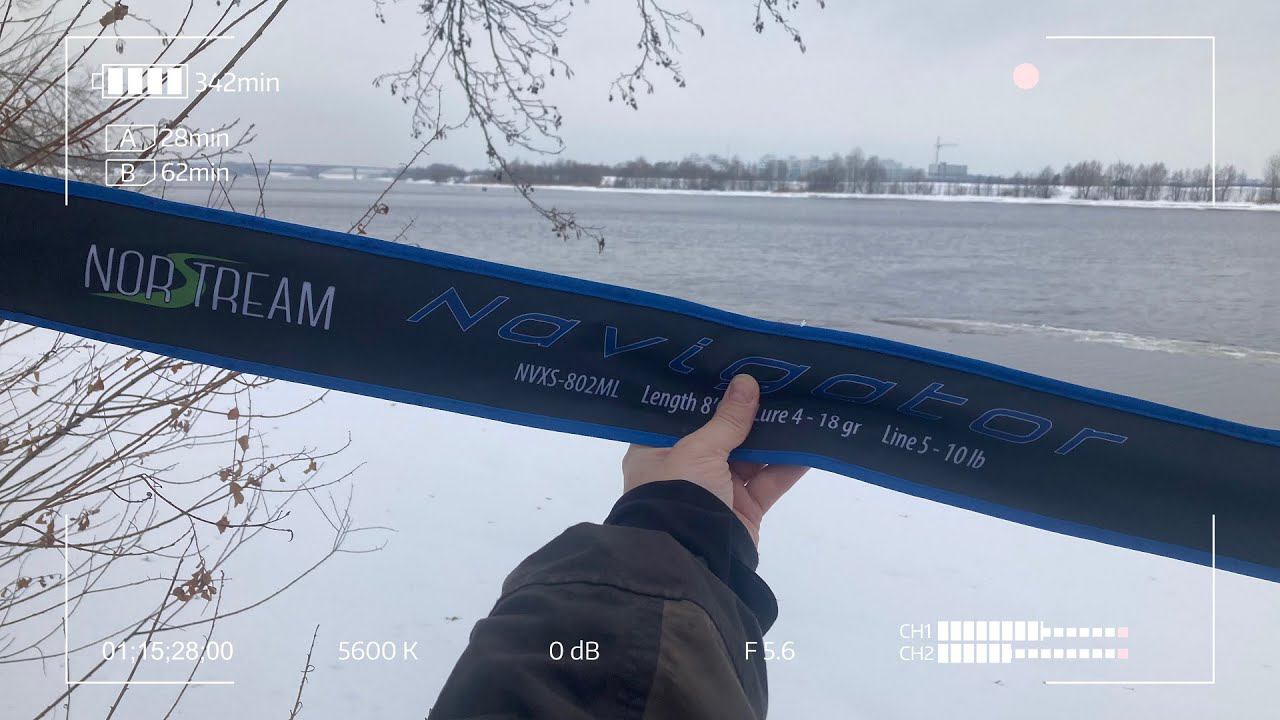 Norstream Navigator 802ML. Лёгкий джиг на реке смотреть онлайн