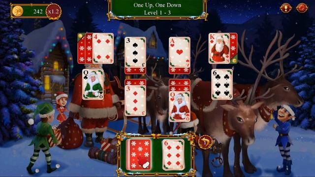 Santa's Christmas Solitaire 2 Gameplay смотреть онлайн