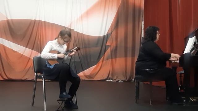 Зверева Марианна - А.Гедике «Старинный танец» смотреть онлайн