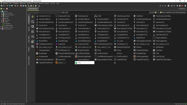 Плиты, ступеньки, забор, стена, листва и люки в MCreator смотреть онлайн