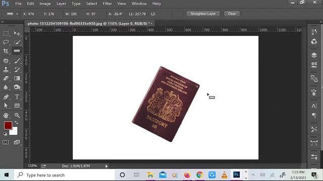 How to Use Ruler Tool and Any Measure Rotation Photos Straight || Photoshop Tutorial смотреть онлайн