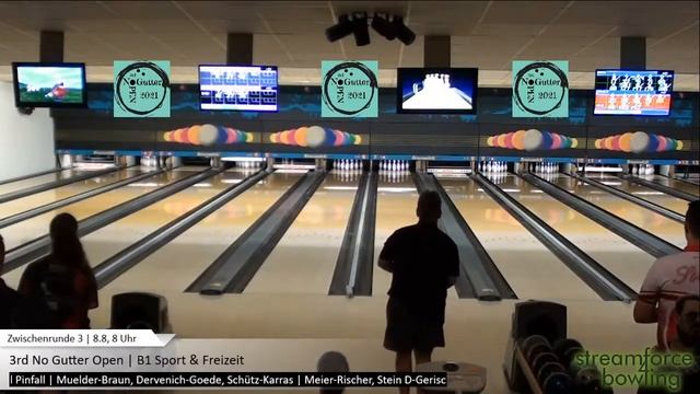 3rd No Gutter Open | Zwischenrunde 3, Bahn 5-8 смотреть онлайн