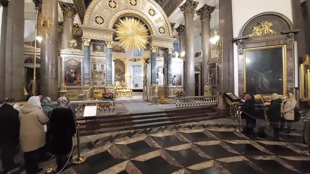 Всенощное бдение в Казанском кафедральном соборе накануне Недели 14-ой по Пятидесятнице