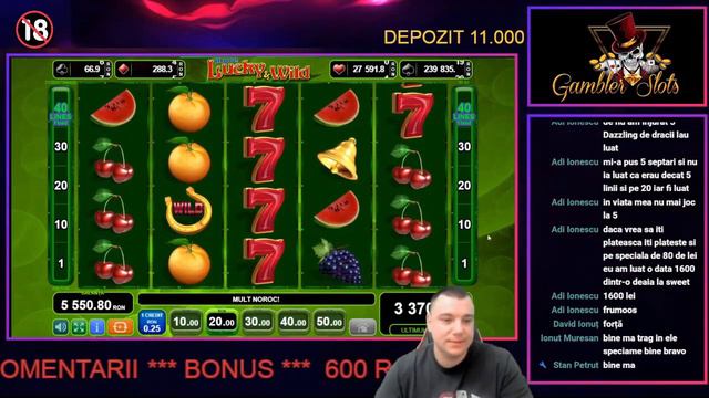 💎INCREDIBIL CE PLATI MULTIPLE LA LUCKY&WILD💎50 BETE PROFIT💎Pacanele si Distractie LIVE!!💥💥 смотреть онлайн