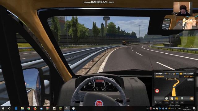 Euro Truck Simulator 2 Fiat Ducato 1.35 смотреть онлайн