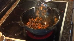 Гречка по-купечески с фаршем