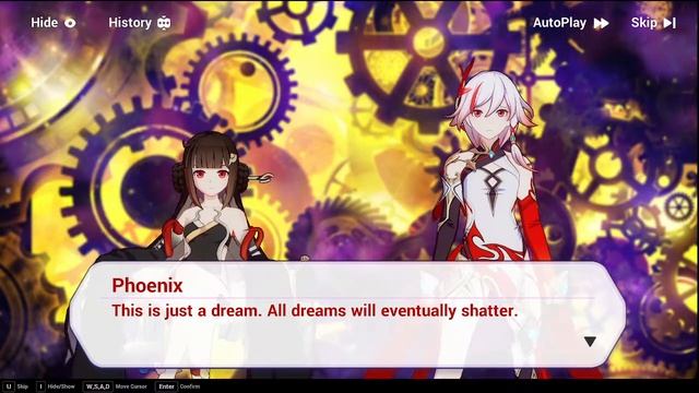 Глава 20 "Бессмертный Феникс" часть 6 / На русском языке / Хонкай Импакт / Honkai Impact 3rd смотреть онлайн