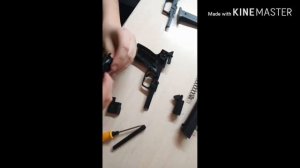 Причины поломки детского игрушечного пистолета на пульках.