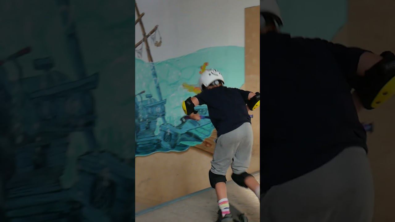 Трюки на самокате Fingerwhip (фингер вип ) В крытом скейт парке BunnyHop смотреть онлайн