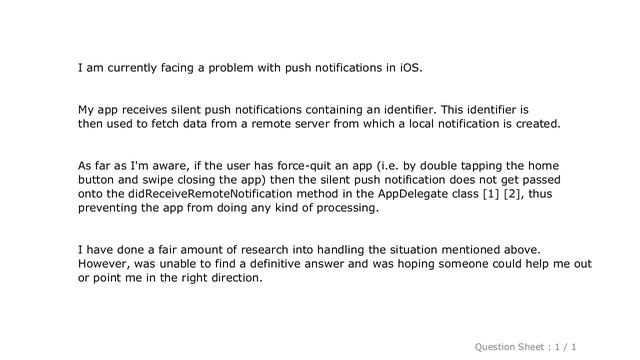 iOS : iOS - Handling Silent Push Notifications When App Is Killed смотреть онлайн
