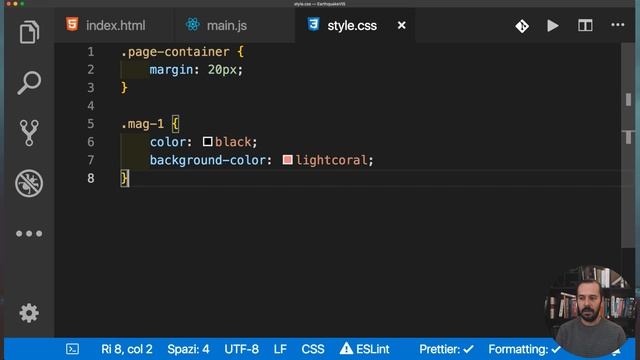 WEBAPP JAVASCRIPT + HTML5 + FETCH API: HEARTHQUAKEVIS смотреть онлайн