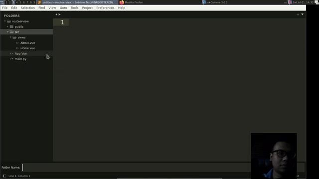 PyvueJS Tutorial - Add Router Page with VueRouter смотреть онлайн