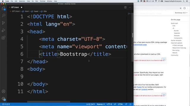 Bootstrap Tutorial 1 - What is Bootstrap? - Bootstrap tutorial for beginners смотреть онлайн
