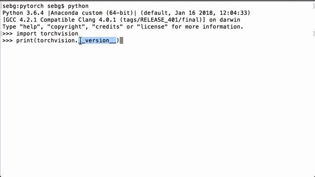 Check TorchVision Version - PyTorch Tutorial смотреть онлайн
