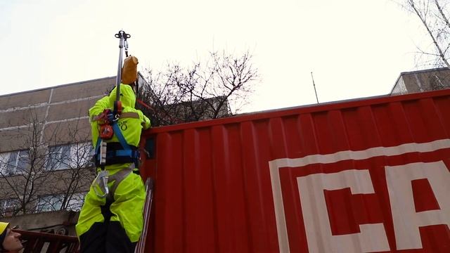 Безопасная работа на танк-контейнере (ISO-контейнер) - Ventopro