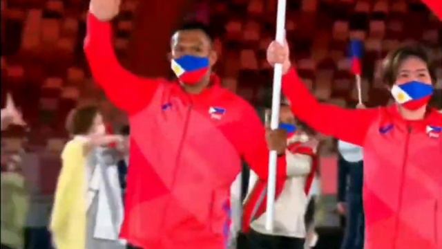 NIER "Song of the Ancients" played on Tokyo 2020 Olympics opening during team Philippines entrance смотреть онлайн