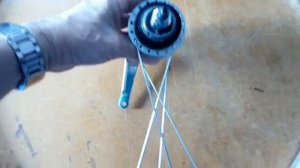 Ставим планетарную втулку на складной велосипед