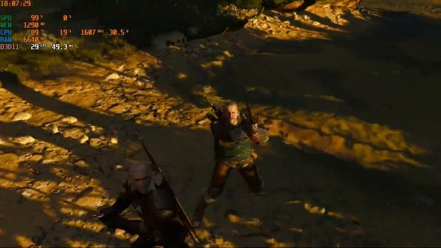 Wiedzmin 3 (The Witcher 3) - Intel NUC I7-8559U Iris Plus Graphics 655