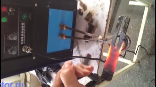 ТВЧ нагрев детали смотреть онлайн