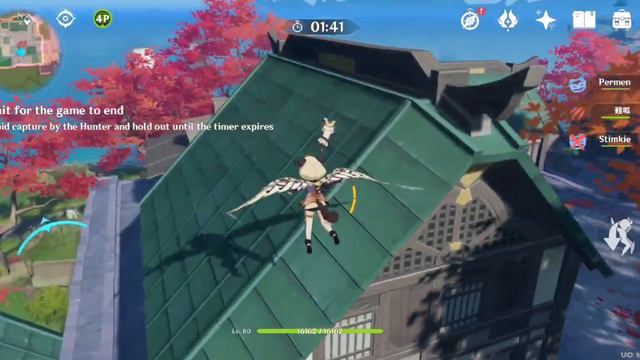 using a loli ninja to hide from Raiden Shogun in Windtrace | Genshin Impact смотреть онлайн