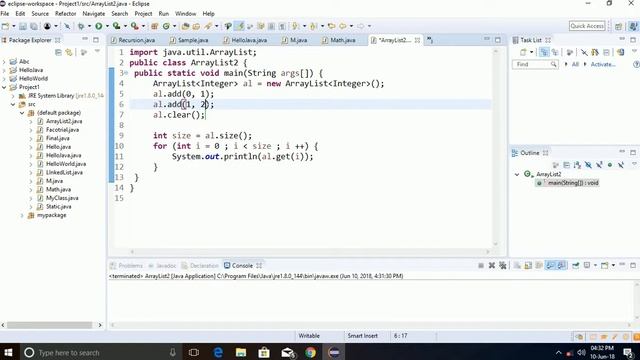 JAVA: ArrayList (Part 1) in Hindi смотреть онлайн