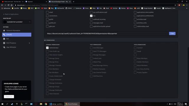 Como crear mi propio bot de Discord #2 - Consiguiendo nuestro Token (Python) смотреть онлайн