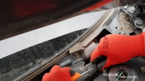 VAG Skoda Octavia MK2 wiper motor replacement easy diy Wannabe Mechanic