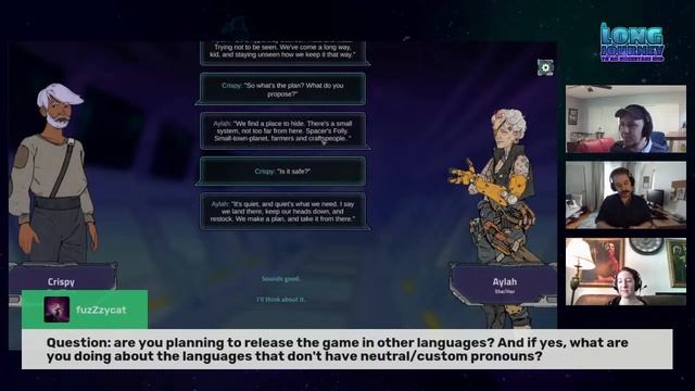 A Long Journey to an Uncertain End: Live Q&A with Kylan, Ro, and Martin смотреть онлайн