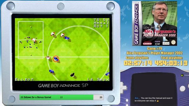 Alex Ferguson's Player Manager 2002 [GBA 20 for 20 #79] смотреть онлайн