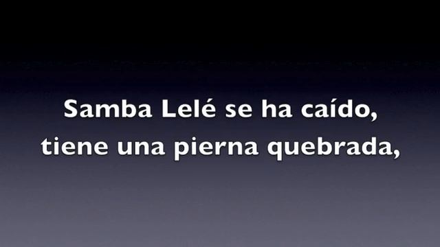 Samba lelé. Pista escolar смотреть онлайн