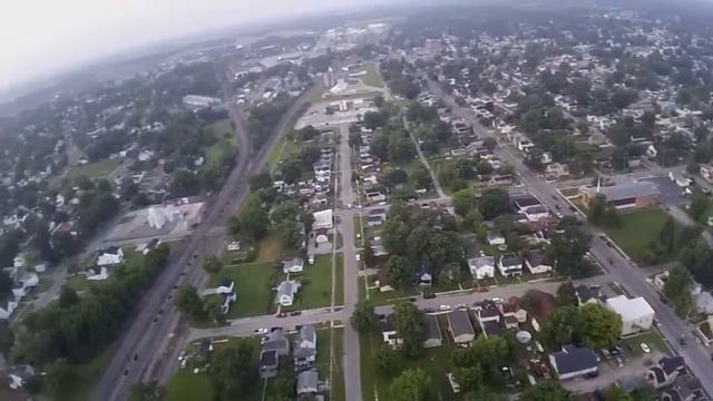 DJI FC40 Phantom Drone My second flight just looking around смотреть онлайн