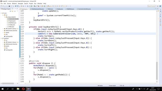 Java : LibGDX – Snake3D #5 смотреть онлайн