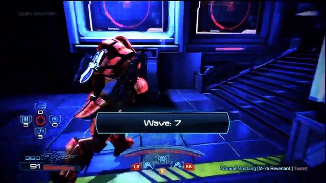 Mass Effect 3: Reckoning DLC Firebase Glacier Hazard Krogan Warlord Sentinel смотреть онлайн