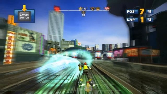 Sonic & Sega All-Stars Racing ALL Character All-Star Powers / Abilities / Moves смотреть онлайн