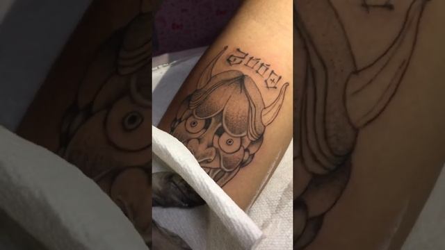 hannya mask tattoo!! смотреть онлайн