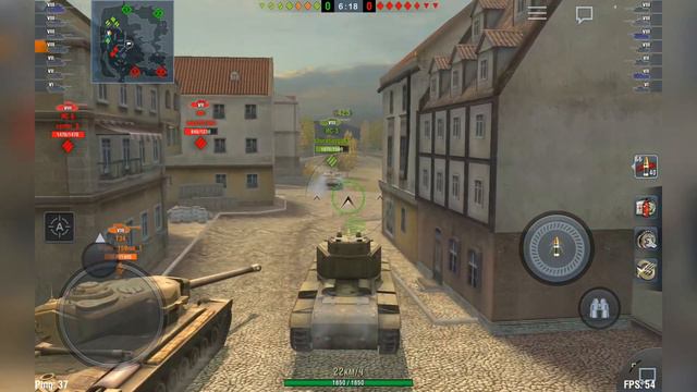 #4 WoT Blitz - ProVector666 во взводе с Vladik_159rus_1 [Т-34, КВ-3, КВ-4, ИС-3, ИС-8] смотреть онлайн