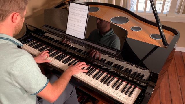 NUVOLE BIANCHE - Ludovico Einaudi - Yamaha CLP 795GP смотреть онлайн