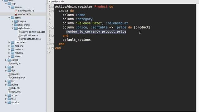 Ruby on Rails - Railscasts #284 Active Admin смотреть онлайн