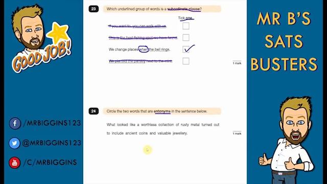 SATs Buster - English 2017 - Paper 1 SPaG смотреть онлайн