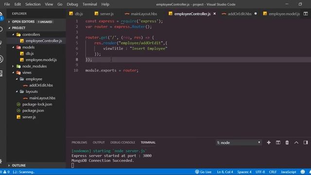 Complete Node.js Express MongoDB CRUD смотреть онлайн