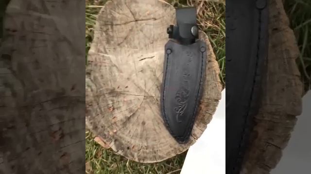 Красивый нож Волк сталь 65X13